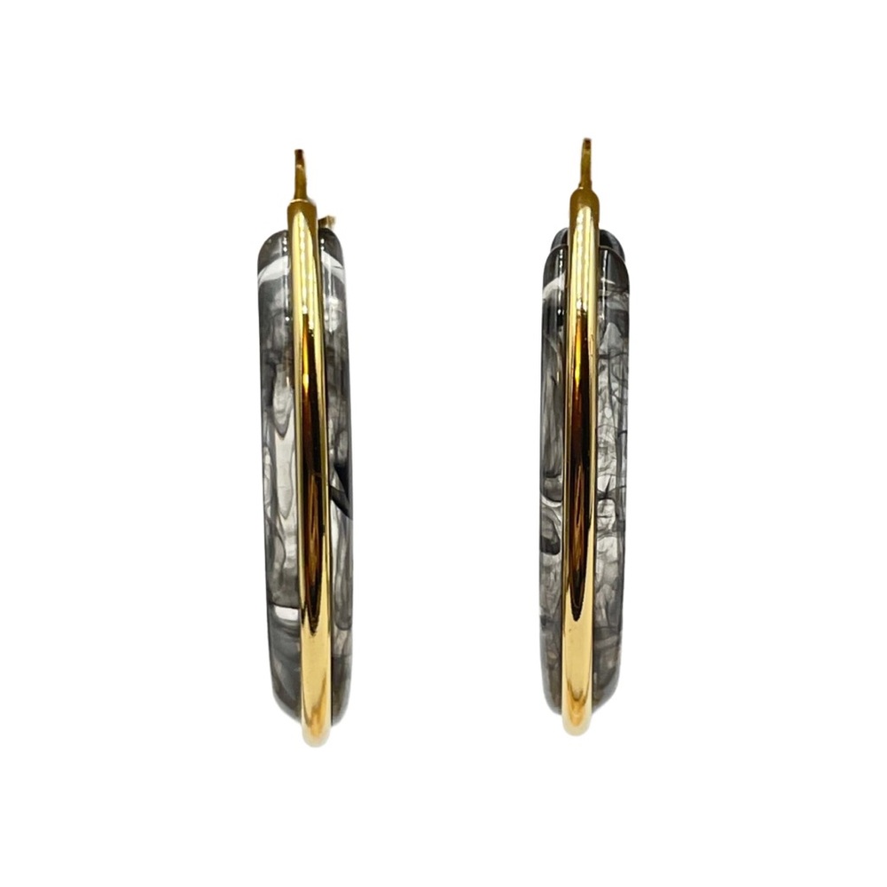 Modern Swirl Hoops - Picture 6 of 10